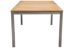 OUTFLEXX Set, Silber, 200/300 X 100 Cm, Edelstahl/Teak, Ausziehtisch, 8 Stapelstühle, 2 Multipositionssessel 23 OUTFLEXX Set, Silber, 200/300 X 100 Cm, Edelstahl/Teak, Ausziehtisch, 8 Stapelstühle, 2 Multipositionssessel -Gartenblick Geschaft 10 14154.jpg