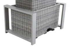 SIENA GARDEN Corido Lifttisch, Ice Grey, Alu / Gardino®-Geflecht, 130x75x47-71 Cm, Stufenlos Verstellbar -Gartenblick Geschaft 10 20208.jpg