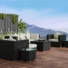 OUTFLEXX Loungemöbel-Set, Braun, Polyrattan, Für 6 Personen, Inkl. Loungetisch, Wasserfeste Kissenbox 1 OUTFLEXX Loungemöbel-Set, Braun, Polyrattan, Für 6 Personen, Inkl. Loungetisch, Wasserfeste Kissenbox -Gartenblick Geschaft 1303 BOX D CGI 01.jpg
