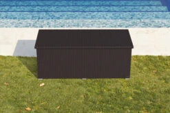 OUTFLEXX Kissenbox, Braun, Polyrattan, 204x94x75cm 23 OUTFLEXX Kissenbox, Braun, Polyrattan, 204x94x75cm -Gartenblick Geschaft 1313 03.jpg