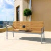 OUTFLEXX Gartenbank, FSC-Teakholz/Edelstahl, 3-Sitzer, 160x55x80cm -Gartenblick Geschaft 13536 1 CGI.jpg