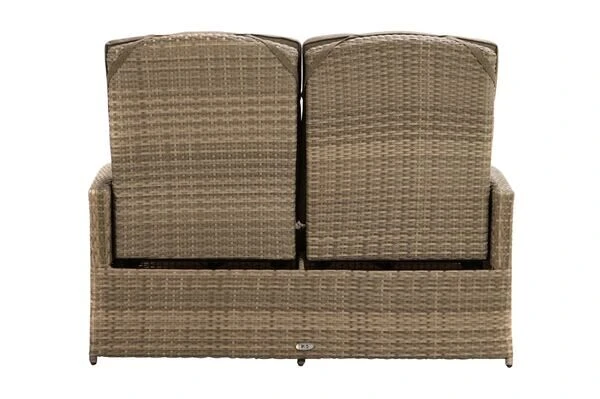 Ploß Rabida Comfort Dining / Lounge 2-Sitzer Sofa, Champagner-meliert, Polyrattan, 148x85x112 Cm, Verstellbar 15 Ploß Rabida Comfort Dining / Lounge 2-Sitzer Sofa, Champagner-meliert, Polyrattan, 148x85x112 Cm, Verstellbar - Image 13