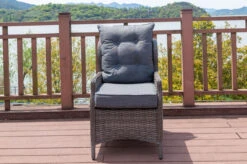 OUTFLEXX Dining Sessel, Grau, Polyrattan, 78 X 63 X 93 Cm, Rücken Stufenlos Verstellbar -Gartenblick Geschaft 15 18369.jpg