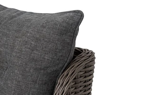 OUTFLEXX Esstischgarnitur, Polyrattan/Teakholz, Tisch 200x100cm, 6 Diningsessel, Inkl. Polster 17 OUTFLEXX Esstischgarnitur, Polyrattan/Teakholz, Tisch 200x100cm, 6 Diningsessel, Inkl. Polster - Image 15