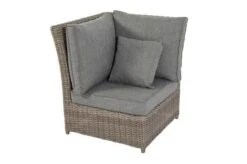 OUTFLEXX Dining Set, Grau, Polyrattan, 4tlg, 5-6 Personen, Inkl. Polster Und Kissen -Gartenblick Geschaft 16 20661.jpg