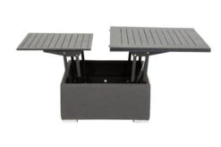 OUTFLEXX Loungetisch, Sooty, Alu/Sunbrella, 78/157 X 78 X 37/64 Cm, Höhenverstellbar -Gartenblick Geschaft 16 21010.jpg