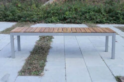 VILLANA Bank, Alu Pulverbeschichtet / FSC Akazienholz, 3 Personen, 165 X 40 X 45 Cm -Gartenblick Geschaft 18381 2.jpg