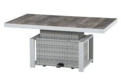 SIENA GARDEN Corido Lifttisch, Ice Grey, Alu / Gardino®-Geflecht, 130x75x47-71 Cm, Stufenlos Verstellbar -Gartenblick Geschaft 19 20208.jpg