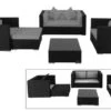 OUTFLEXX Loungemöbel-Set, 5 Personen, Schwarz, Polyrattan, Inkl. Kaffeetisch, Wasserfeste Kissenbox -Gartenblick Geschaft 1 1299 BOX B.jpg
