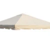 OUTFLEXX Ersatzdach Für Pavillons, Beige, Polyester, 300x300cm