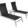 VILLANA 2er-Set Sonnenliegen, Silber/schwarz, Alu/Textil, 198x66x32cm, Mit Beistelltisch 45x45cm -Gartenblick Geschaft 1 13886.jpg