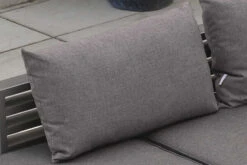 STERN Holly Rückenkissen Zu Bank/Liege, Dunkelgrau, Textil, 75x46x30 Cm