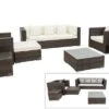 OUTFLEXX Loungemöbel-Set, Braun Marmoriert, Polyrattan, 6 Pers, Wasserfeste Kissenbox, Inkl. Beistelltisch -Gartenblick Geschaft 1 16063 BOX B.jpg