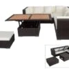 OUTFLEXX Loungemöbel-Set, Braun, Polyrattan, 6 Personen, Wasserfeste Kissenbox, Inkl. Loungetisch -Gartenblick Geschaft 1 18230 BOX D.jpg