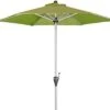 DOPPLER Active Auto Tilt Mittelstockschirm, Fresh Green, Aluminium/Textil, Ø210cm, Höhenverstellbar Knickbar, Mit Kurbel