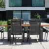 HARTMAN Sondermodell Yasmani/Alice Comfort Esstischgruppe, Xerix, Alu/Teakholz, 240x100cm, 6 Stapelsessel -Gartenblick Geschaft 1 19049.jpg