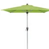 DOPPLER Active Auto Tilt Mittelstockschirm, Fresh Green, Alu/Polyester, 210x140 Cm, Höhenverstellbar, Mit Kurbel