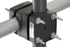 OUTFLEXX Sonnenschirmhalter Für Balkongeländer, Anthrazit, Für Schirmmasten / Balkongeländer Ø38-42mm