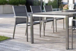 STERN Polaris Stapelsessel, Silber/karbon, Edelstahl/Textil/Aluminiumarmlehnen, 61x54x89 Cm, Stapelbar -Gartenblick Geschaft 1 21903.jpg