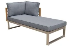 OUTFLEXX Ecklounge, Natur/grau, Edelstahl/Teak, 5 Personen, Inklusive Sessel Und Multifunktionstisch 100 X 70 Cm, Lehne Links 24 OUTFLEXX Ecklounge, Natur/grau, Edelstahl/Teak, 5 Personen, Inklusive Sessel Und Multifunktionstisch 100 X 70 Cm, Lehne Links -Gartenblick Geschaft 21652 8 3.jpg 3