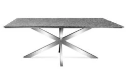 OUTFLEXX Esstisch, Grau, Granit / Edelstahl, 200x100 Cm, Modernes Design -Gartenblick Geschaft 21746 8.JPG