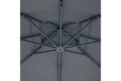 OUTFLEXX Ampelschirm, Anthrazit, Aluminium/Polyester, 300x300cm, Quadratisch -Gartenblick Geschaft 21787 3.jpg