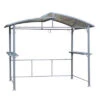 LECO Profi Grillpavillon, Anthrazit/grau Getönt, Aluminium/Polycarbonat, 165x275x233 Cm -Gartenblick Geschaft 21878 1.jpg