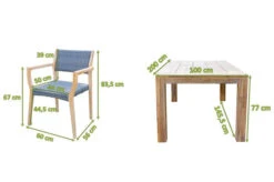 OUTFLEXX Sitzgruppe, Natur/grau, Akazie/Geflecht, Tisch 200 X 100 Cm, 6 Personen -Gartenblick Geschaft 21920 5.jpg