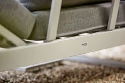 SIENA GARDEN Avenia Dining-Bank/Liege, Matt Weiß-grau/stone Grey, Aluminium, 73x195x70 Cm, Inkl. Sitz-und Rückenkissen -Gartenblick Geschaft 21999 4.jpg