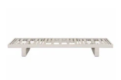 SIENA GARDEN Avenia Dining-Bank/Liege, Matt Weiß-grau/stone Grey, Aluminium, 73x195x70 Cm, Inkl. Sitz-und Rückenkissen -Gartenblick Geschaft 21999 7.jpg