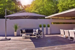 SIENA GARDEN Stratos Ampelschirm, Anthrazit/grau Meliert, Alu/Polyester, 300x400 Cm, UPF 50+, 360° Drehbar, 6-fach Neigbar -Gartenblick Geschaft 22009 9.jpg