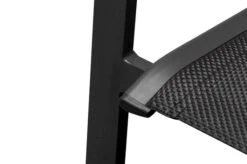 OUTFLEXX Esstischgarnitur, OUTFLEXX® Anthrazit Matt, Alu /HPL / Teak, Tisch 180/280x100cm, 4 Stapelsessel, 2 Multipo -Gartenblick Geschaft 22152 19.jpg