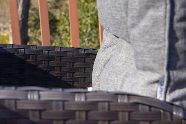 OUTFLEXX 2er Set Dining Sessel, Braun, Polyrattan, Je 55 X 65 X 112 Cm, Rücken Stufenlos Verstellbar 11 OUTFLEXX 2er Set Dining Sessel, Braun, Polyrattan, Je 55 X 65 X 112 Cm, Rücken Stufenlos Verstellbar - Image 9