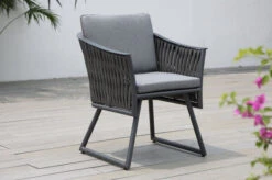 OUTFLEXX Oranger Blossom Sessel, Anthrazit, Aluminium/ XL Geflecht, 60x62x75 Cm , Inkl. Polster -Gartenblick Geschaft 22300 1.jpg