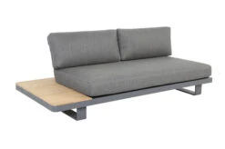 OUTFLEXX Ecklounge, Grau, Alu/Akazie Im Teak Look, 5 Personen, Inkl. Polster In Grau, Tisch 130x95 Cm 31 OUTFLEXX Ecklounge, Grau, Alu/Akazie Im Teak Look, 5 Personen, Inkl. Polster In Grau, Tisch 130x95 Cm -Gartenblick Geschaft 22366 12.jpg
