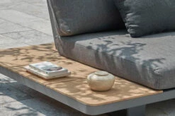 OUTFLEXX Ecklounge, Grau, Alu/Akazie Im Teak Look, 5 Personen, Inkl. Polster In Grau, Tisch 130x95 Cm 22 OUTFLEXX Ecklounge, Grau, Alu/Akazie Im Teak Look, 5 Personen, Inkl. Polster In Grau, Tisch 130x95 Cm -Gartenblick Geschaft 22366 3.jpg