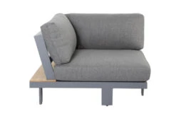 OUTFLEXX Ecklounge, Grau, Alu/Akazie Im Teak Look, 5 Personen, Inkl. Polster In Grau, Tisch 130x95 Cm 28 OUTFLEXX Ecklounge, Grau, Alu/Akazie Im Teak Look, 5 Personen, Inkl. Polster In Grau, Tisch 130x95 Cm -Gartenblick Geschaft 22366 9.jpg