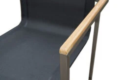 OUTFLEXX Esstischgarnitur, Silber/schwarz, Edelstahl/Granit/Textil, 200x100 Cm, 6 Gartensessel, Teakarmlehnen -Gartenblick Geschaft 22765 11.jpg