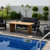 OUTFLEXX Loungemöbel, Sooty, Alu/Sunbrella/recyceltes Teakholz, 4 Personen, Loungetisch 160x90 Cm -Gartenblick Geschaft 22837 1.jpg