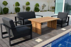 OUTFLEXX Loungemöbel, Sooty, Alu/Sunbrella/recyceltes Teakholz, 4 Personen, Loungetisch 160x90 Cm -Gartenblick Geschaft 22837 2.jpg