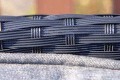 OUTFLEXX Esstischgarnitur, Polyrattan/Teakholz, Tisch 160x90cm, 4 Diningsessel, Inkl. Polster -Gartenblick Geschaft 22874 6.jpg