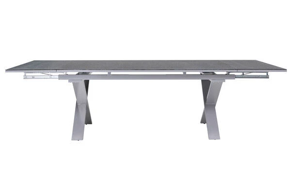 KETTLER BasicPlus Esstischgarnitur, Silber / Anthrazit, Alu / Spraystone / Textil, Tisch 180/280x100cm, 6 Multipositionssessel 13 KETTLER BasicPlus Esstischgarnitur, Silber / Anthrazit, Alu / Spraystone / Textil, Tisch 180/280x100cm, 6 Multipositionssessel - Image 11