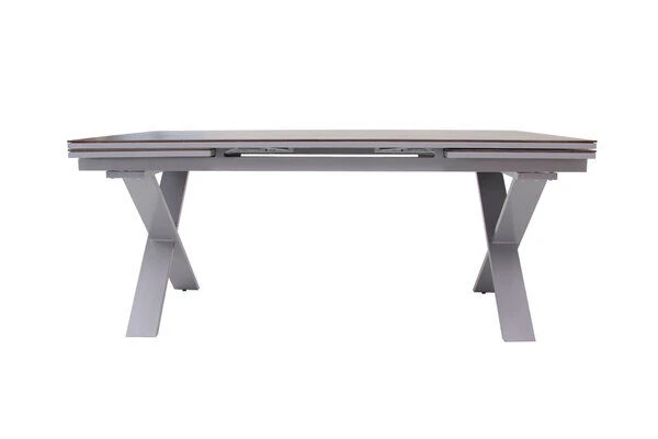 KETTLER BasicPlus Esstischgarnitur, Silber / Anthrazit, Alu / HPL / Textil, Tisch 180/280x100cm, 10 Multipositionssessel 12 KETTLER BasicPlus Esstischgarnitur, Silber / Anthrazit, Alu / HPL / Textil, Tisch 180/280x100cm, 10 Multipositionssessel - Image 10