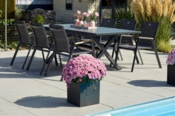 HARTMAN Xanadu / Aruba Sitzgruppe, Xerix/natur, Alu/Teak/Glaskeramik, 6 Multipo, 160/220x100cm, FSC-Teak Armlehnen -Gartenblick Geschaft 23268 2 1.jpg