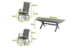 HARTMAN Xanadu / Da Vinci Sitzgruppe, Xerix/natur, Alu/Teak/Glaskeramik, 4 Dining Sessel, 2 Multipo, 160/220x100cm, FSC-Teak Armlehnen 11 HARTMAN Xanadu / Da Vinci Sitzgruppe, Xerix/natur, Alu/Teak/Glaskeramik, 4 Dining Sessel, 2 Multipo, 160/220x100cm, FSC-Teak Armlehnen -Gartenblick Geschaft 23292 mass.jpg