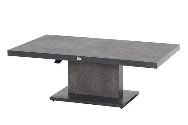 SIENA GARDEN Solea/Bellani Dining Lounge, Anthrazit/grau/blau, Alu/Gardino®-Geflecht/Keramik, Für 4 Personen, 140 X 85 X 50-72cm, Stufenlos Verstellbar 4 SIENA GARDEN Solea/Bellani Dining Lounge, Anthrazit/grau/blau, Alu/Gardino®-Geflecht/Keramik, Für 4 Personen, 140 X 85 X 50-72cm, Stufenlos Verstellbar - Image 2