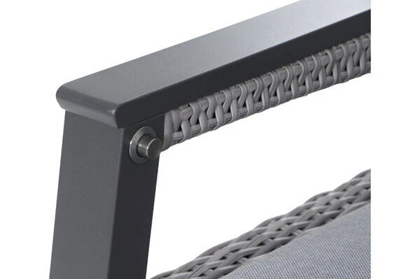 SIENA GARDEN Solea/Bellani Dining Lounge, Anthrazit/grau/blau, Alu/Gardino®-Geflecht/Keramik, Für 4 Personen, 140 X 85 X 50-72cm, Stufenlos Verstellbar 21 SIENA GARDEN Solea/Bellani Dining Lounge, Anthrazit/grau/blau, Alu/Gardino®-Geflecht/Keramik, Für 4 Personen, 140 X 85 X 50-72cm, Stufenlos Verstellbar - Image 19