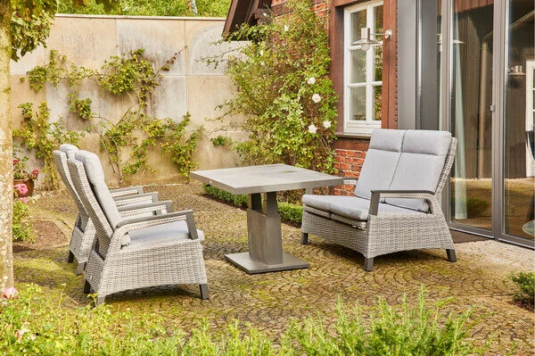 SIENA GARDEN Solea/Bellani Dining Lounge, Anthrazit/grau/blau, Alu/Gardino®-Geflecht/Keramik, Für 4 Personen, 140 X 85 X 50-72cm, Stufenlos Verstellbar 22 SIENA GARDEN Solea/Bellani Dining Lounge, Anthrazit/grau/blau, Alu/Gardino®-Geflecht/Keramik, Für 4 Personen, 140 X 85 X 50-72cm, Stufenlos Verstellbar - Image 20