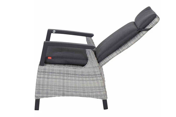 SIENA GARDEN Carlos/Corido Dining Set, Anthrazit, Alu/Geflecht/Keramik, 180 X 100 Cm, Inkl. 6 Diningsessel 15 SIENA GARDEN Carlos/Corido Dining Set, Anthrazit, Alu/Geflecht/Keramik, 180 X 100 Cm, Inkl. 6 Diningsessel - Image 13