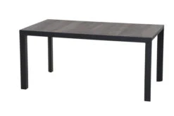 SIENA GARDEN Silva/Solea Dining Set, Anthrazit/grau/blau, Alu/Gardino®-Geflecht/Keramik, 160 X 90cm, Inkl. 4 Diningsessel, Stufenlos Verstellbar -Gartenblick Geschaft 23843 3.JPG